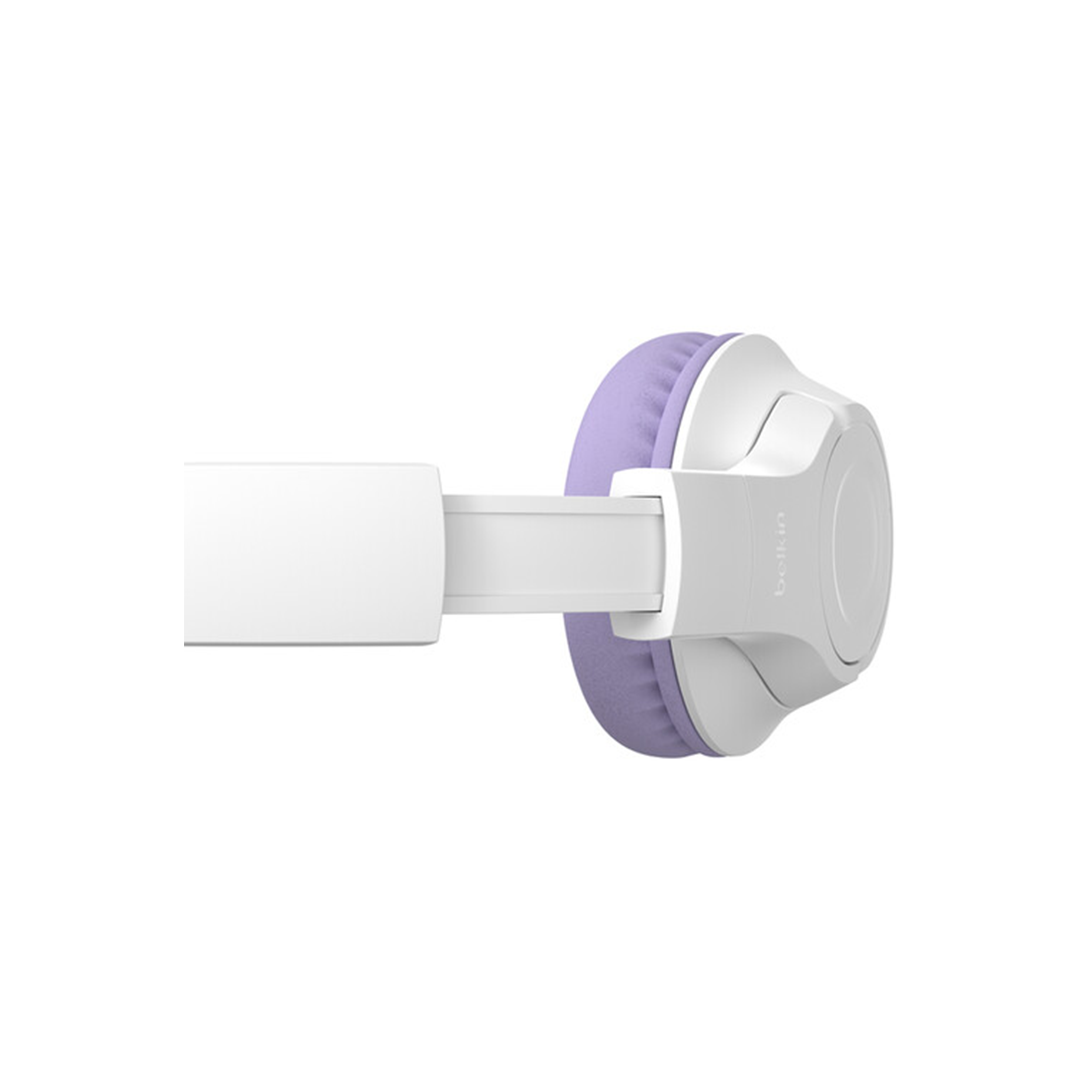 Belkin SoundForm Inspire Wireless Over-Ear Headset for Kids - Lavender Belkin SoundForm Inspire Wireless Over-Ear Headset for Kids - Lavender